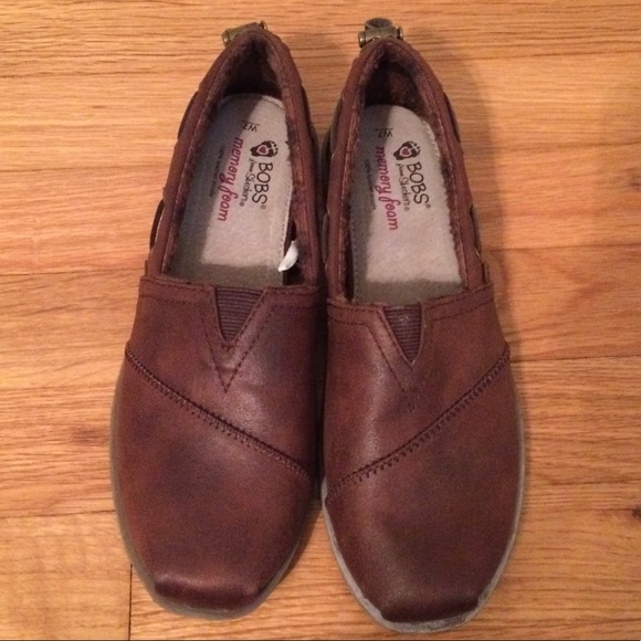 leather bobs shoes